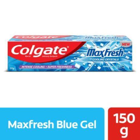 Colgate MaxFresh Toothpaste, Blue Gel Paste (150gm)