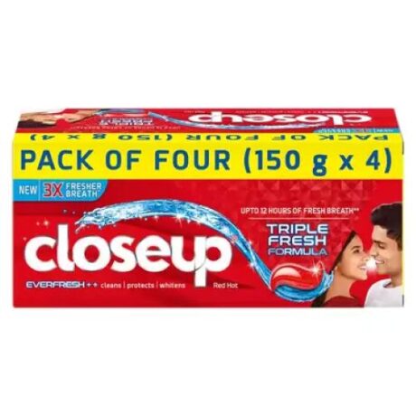 Closeup Jumbo pack 600g Toothpaste 150g 4pc