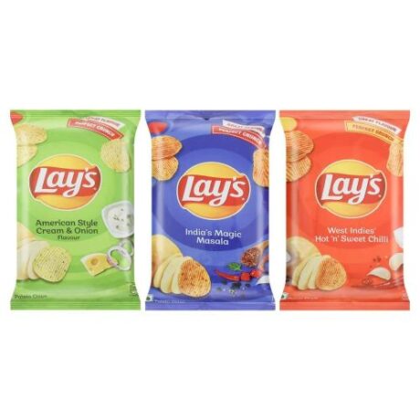 Lays Assorted Large Pack 2+1 Combo 246 g