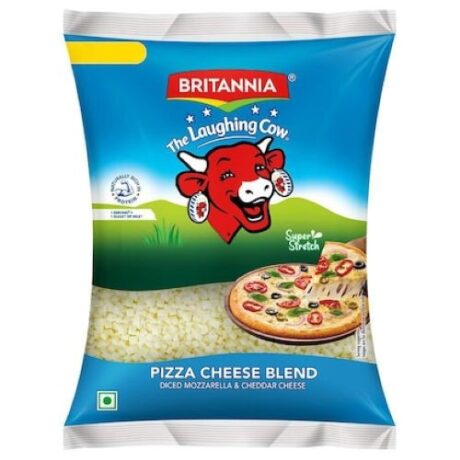 Britannia Diced Mozzarella & Cheddar Pizza Cheese 200 g Pouch