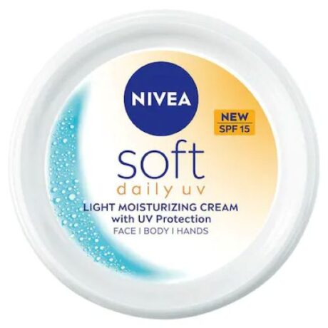 Nivea Soft SPF15 Daily UV Light Moisturizing Cream 200 ml