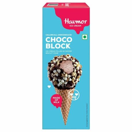 Havmor big Choco Block Ice Cream Cone 135 ml
